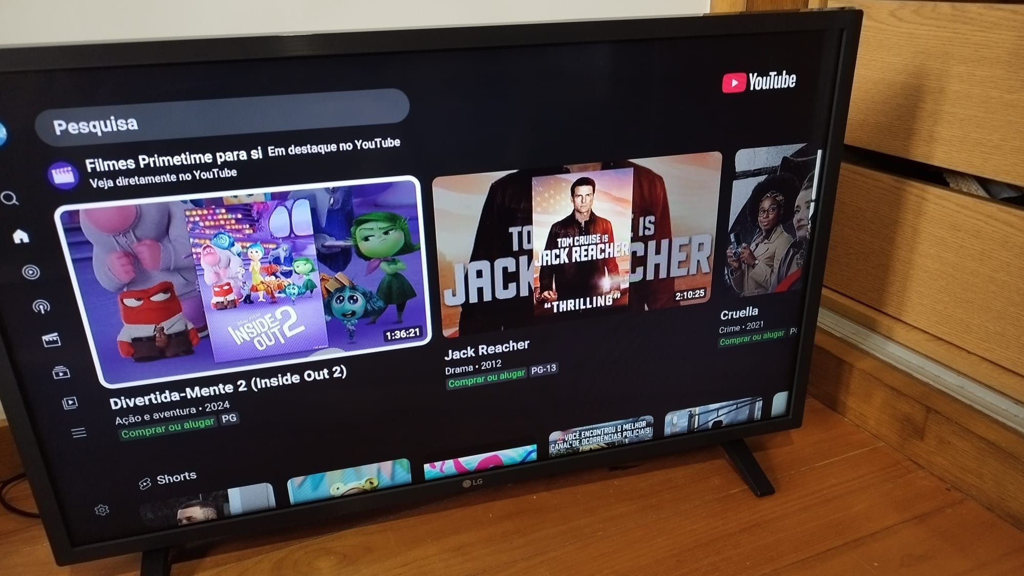 Smart a Tv LG 32' como nova
