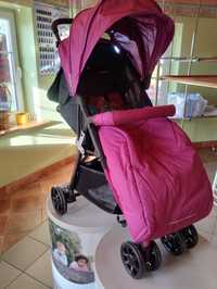 NOWY Wózek spacerowy Baby Design CLICK kolor PINK