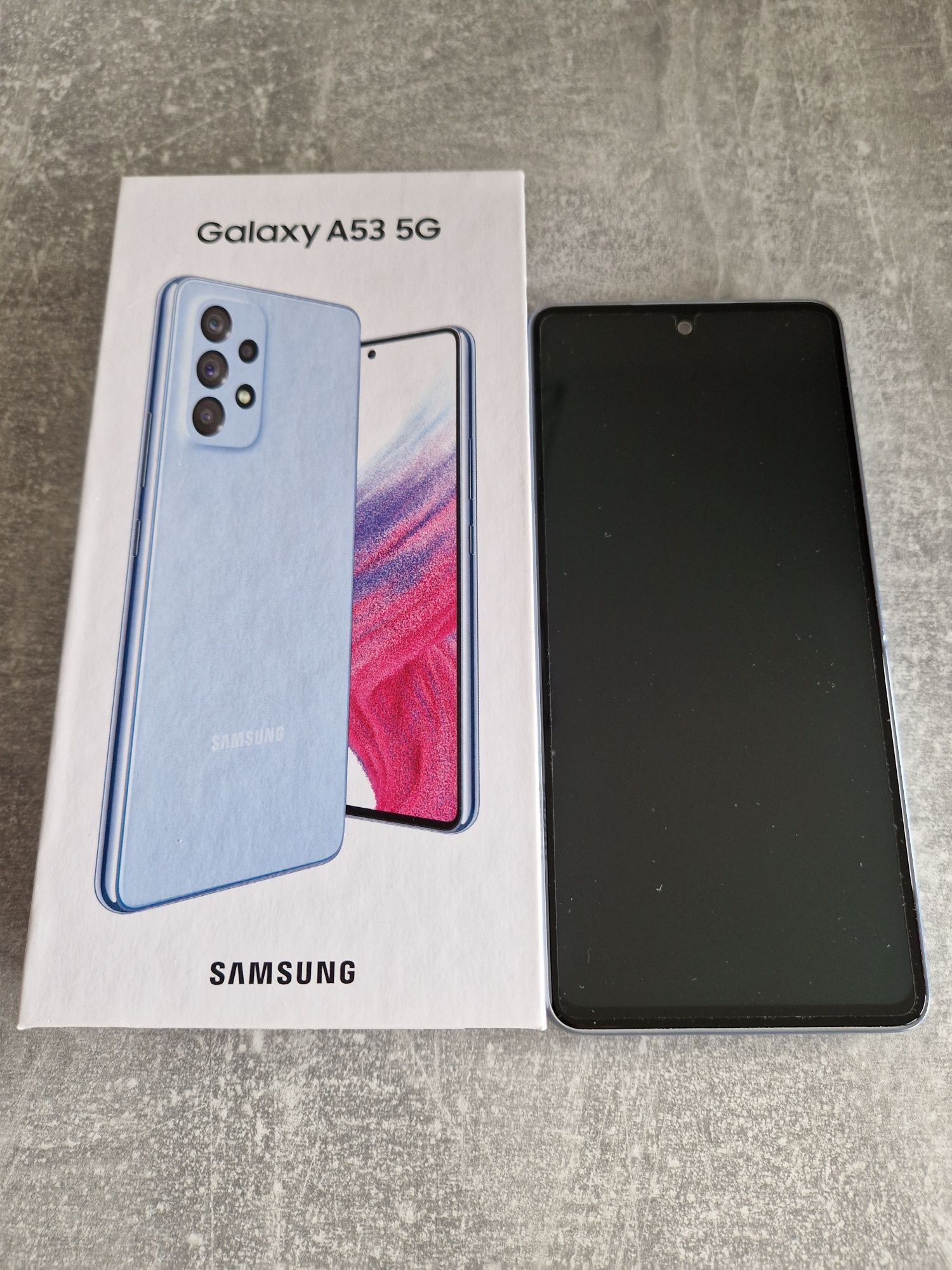 Telefon Samsung A53 5G  niebieski