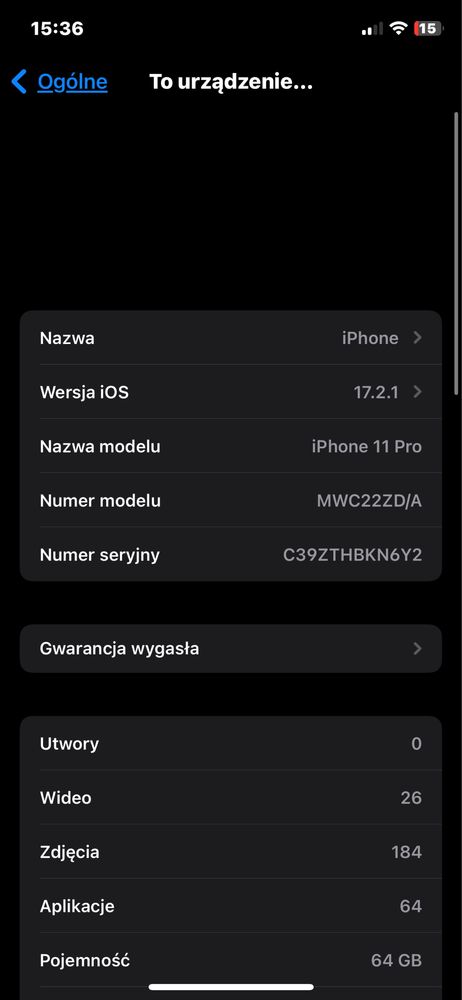 Iphone 11 pro 64GB bateria 100%