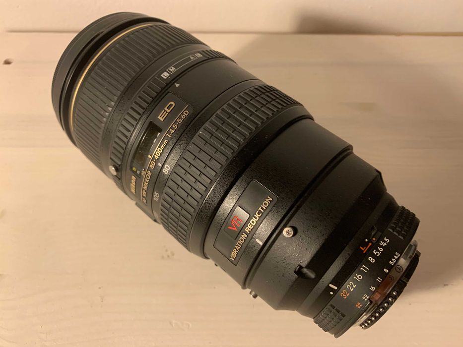 Nikon AF Nikkor 80‑400 mm f/4.5‑5.6D ED VR używany
