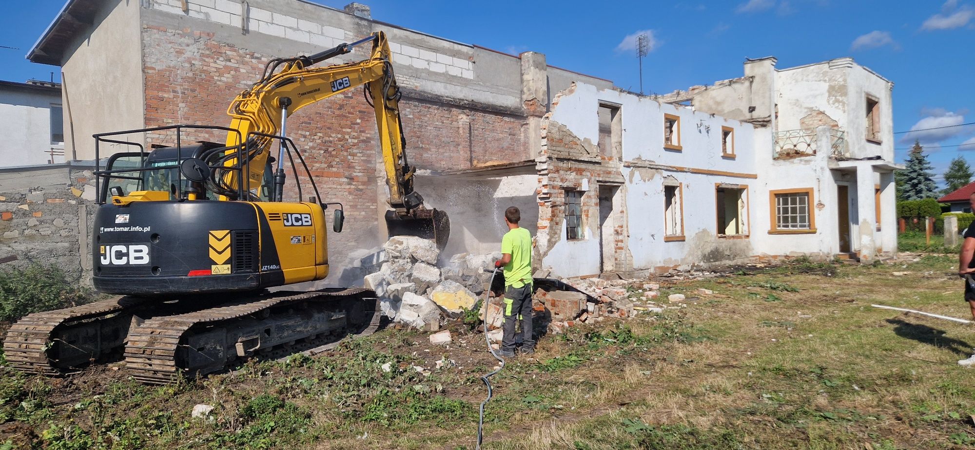 Rozbiórki całe zachodniopomorskie rozbiórka budynków wyburzenia wywóz