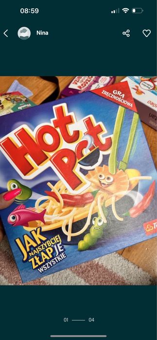 Gra hot pot dla dzieci i doroslych