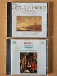 2 CDs com música de Georg F. Händel