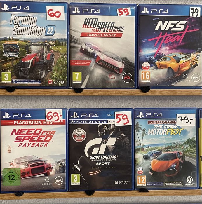 Ps4 Gry samochodowe Głogowska 77