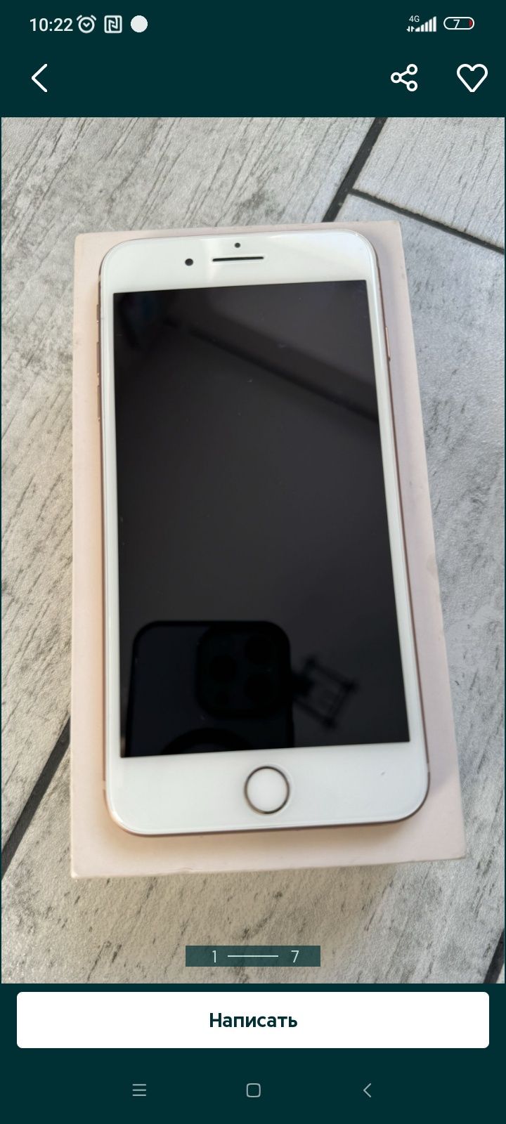 Продам iPhone 8 + 64gb gold