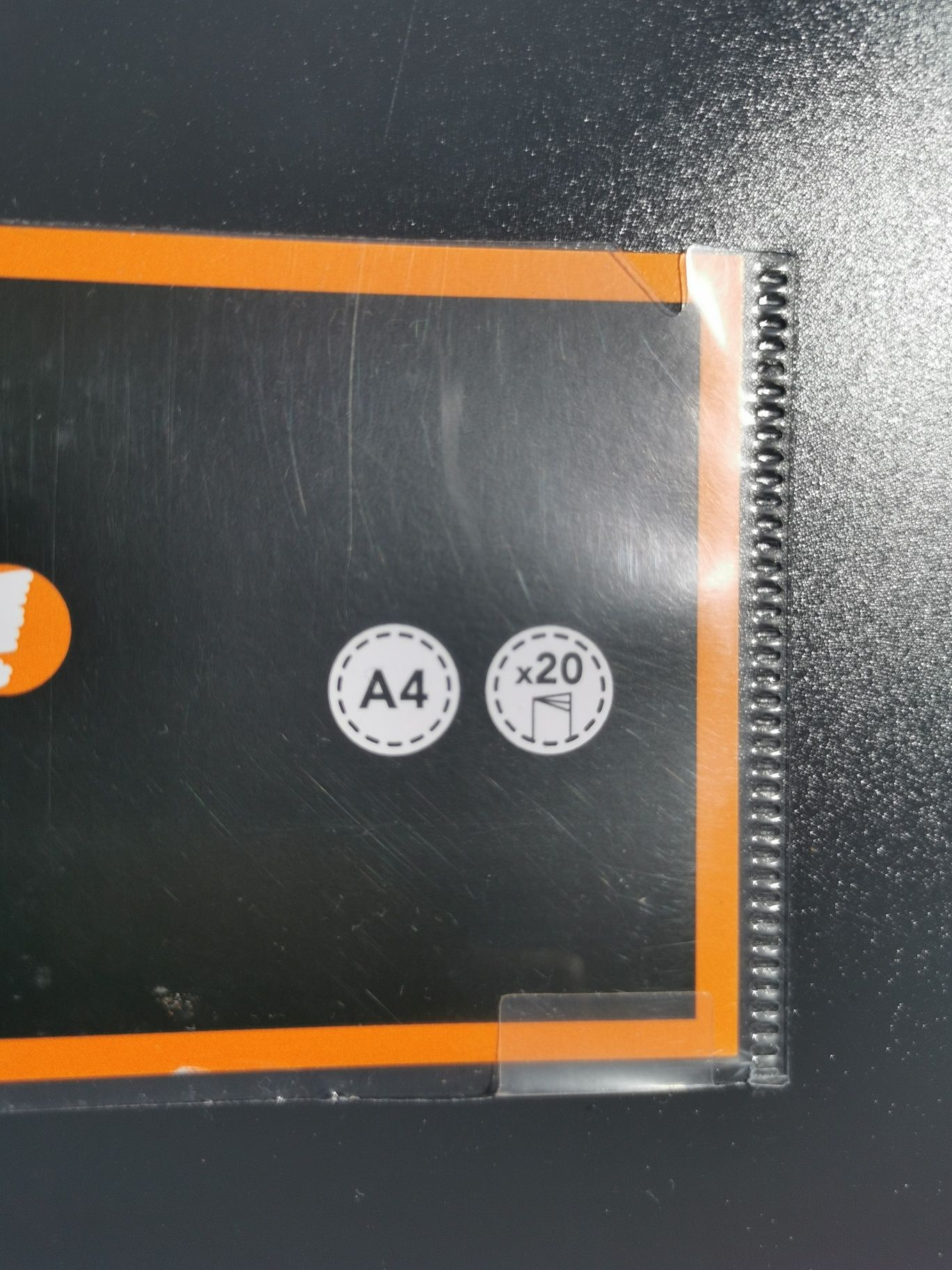 Portefólios escolares Note A4 como novos
