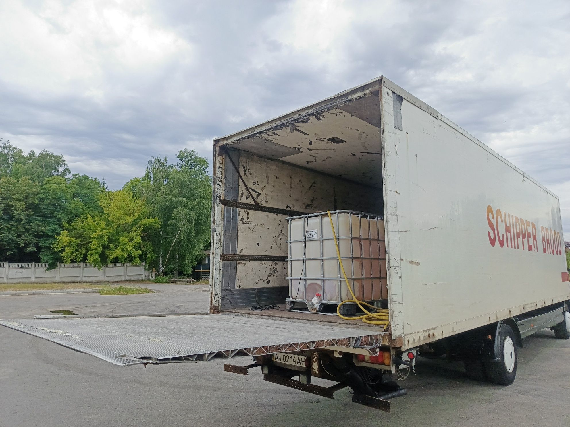 Atego 1217 гідроборт
