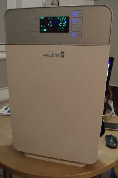 oczyszczacz powietrza webber - AP8350 HEPA13 UV plus nowy filtr