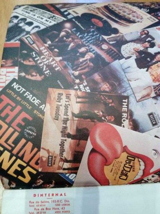 Rolling Stones - dois livros raros 1974 a 1981