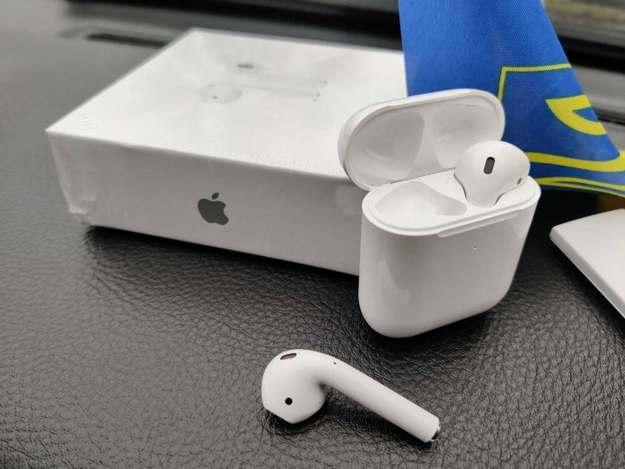 Airpods 2, бездротові навушники Airoha НАЙВИЩА ЯКІСТЬ для iPhone 12 13