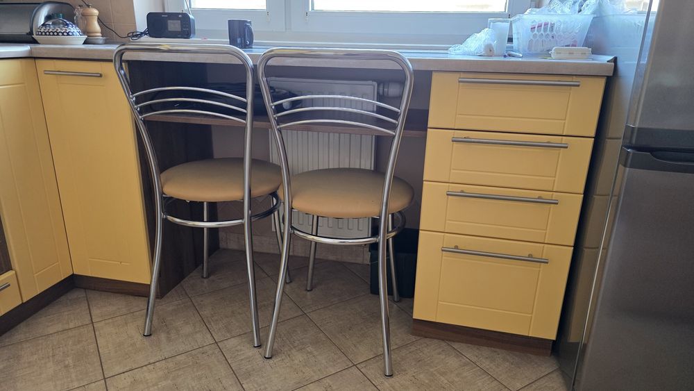 Meble kuchenne zestaw + okap + zlew