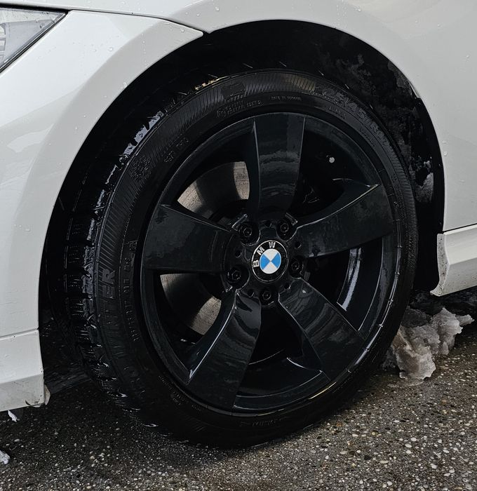Alufelgi 5x120 r17 BMW z oponami zimowymi