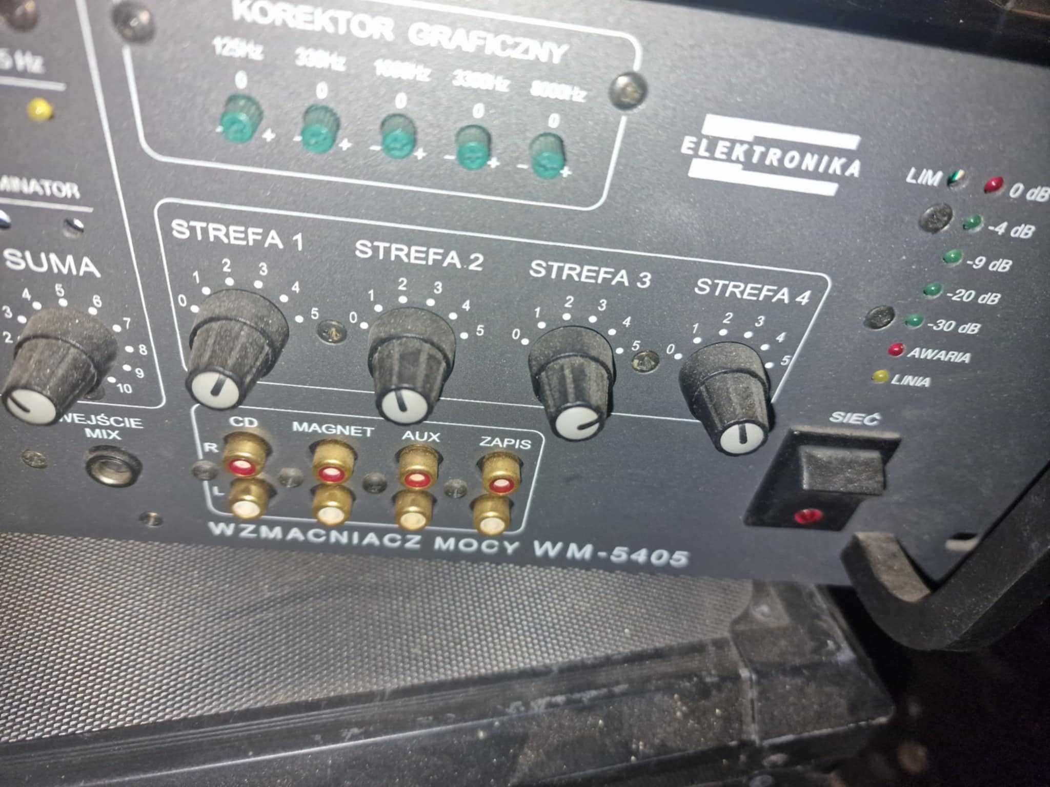 Elektronika WM-5405 ORAZ 5205 Wzmacniacz Mocy
