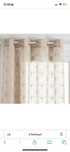 2 cortinas organza