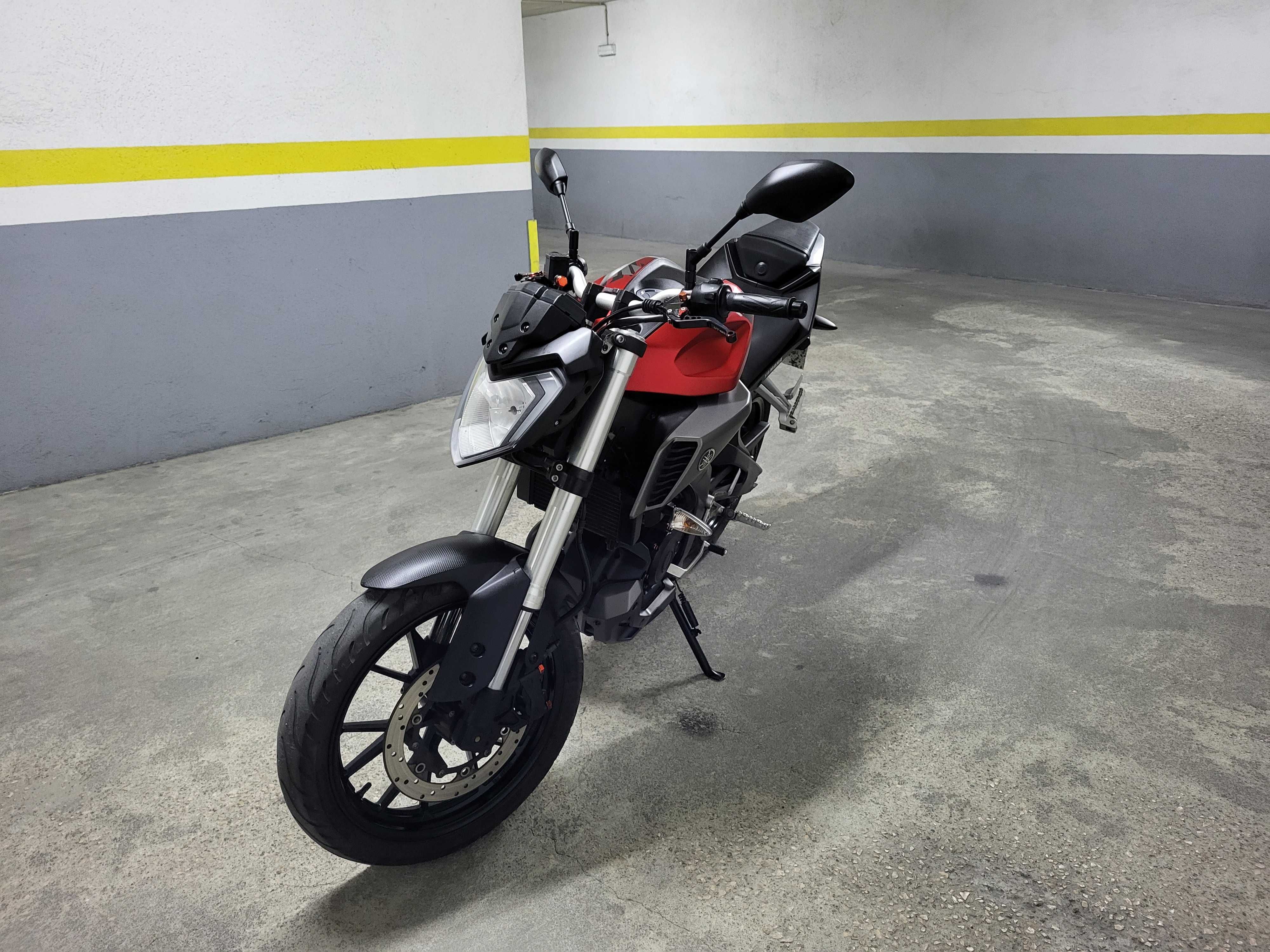 Yamaha MT125, 2015 e 22000km
