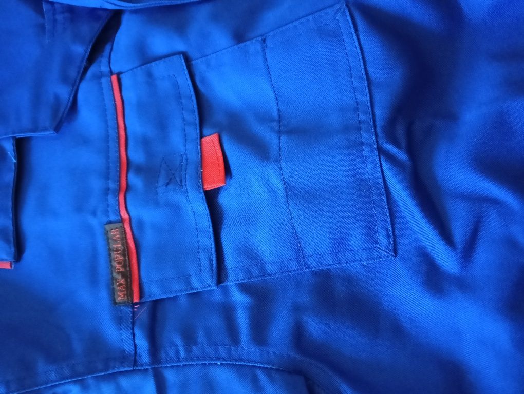 Bluza Max-Popular r.50, 170/176, niebieska