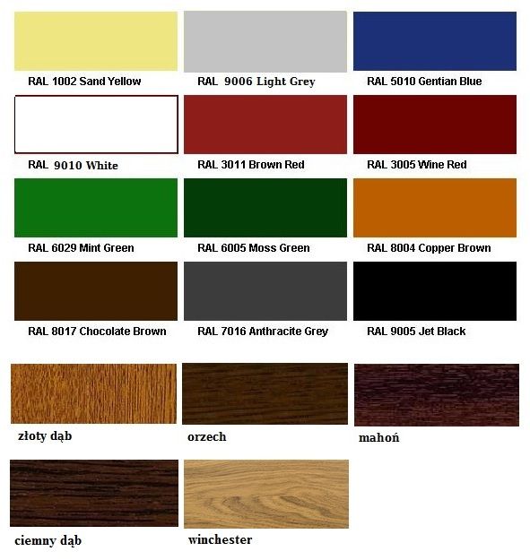 Brama dwuskrzydłowa brąz biały antracyt 200x200 Dostawa Gratis