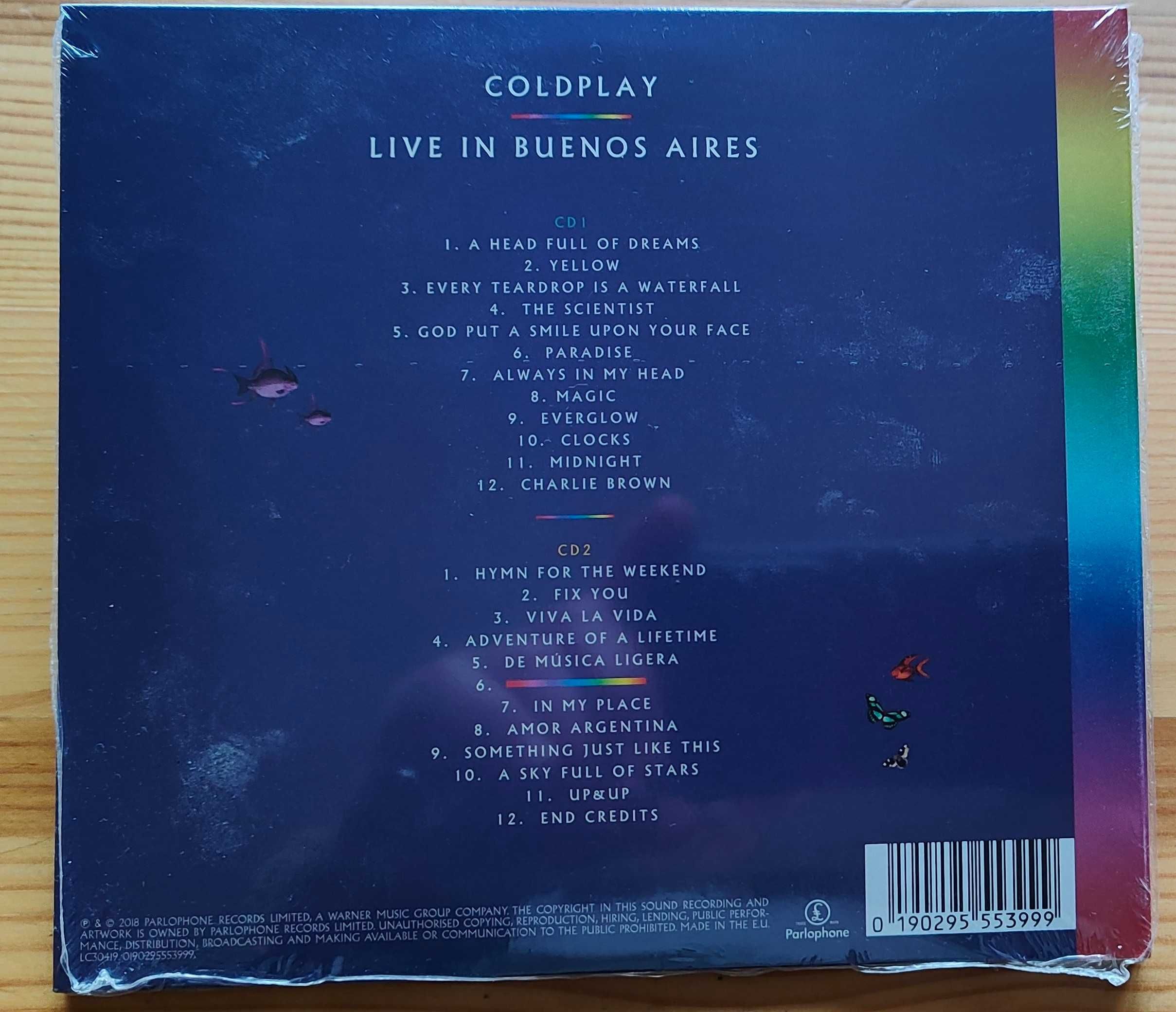 Coldplay-Live In Buenos Aires 2CD