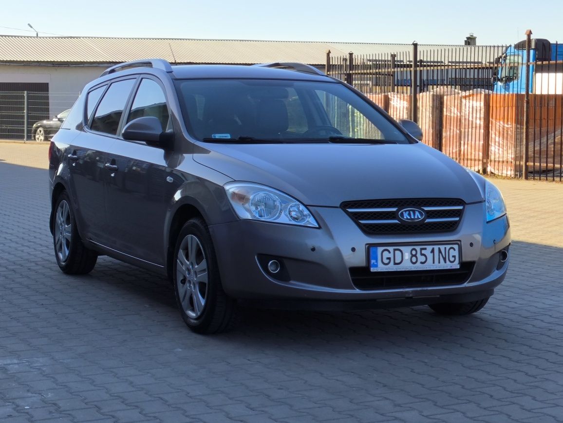 KIA CEE'D SALON POLSKA OPTIMUM 182Tys.Przebie.1.6CRDi 115Km 2008Rok