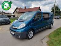 Opel Vivaro 2.5 CDTI L2H1 DC / Holenderka / Klima / Brygadówka / 1 właściciel