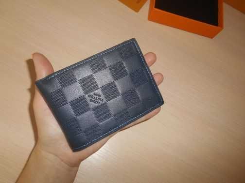 Louis Vuitton portmonetka portfel męski skóra 302-651