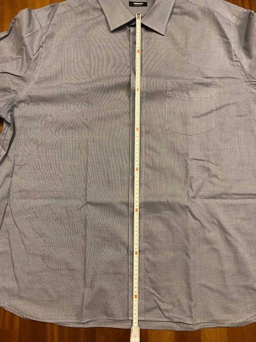 Koszula elegancka Walzbusch długim rękawem Roz. XXXL Kołnierzyk 49/50