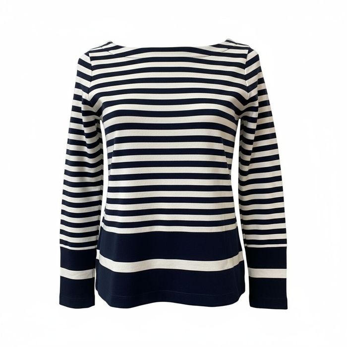 Кофта, футболка в полоску з довгими рукавами . Жіноча.
