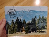 Puzzle Bacówka na Krawcowym Wierchu 20 el. 16x23 cm