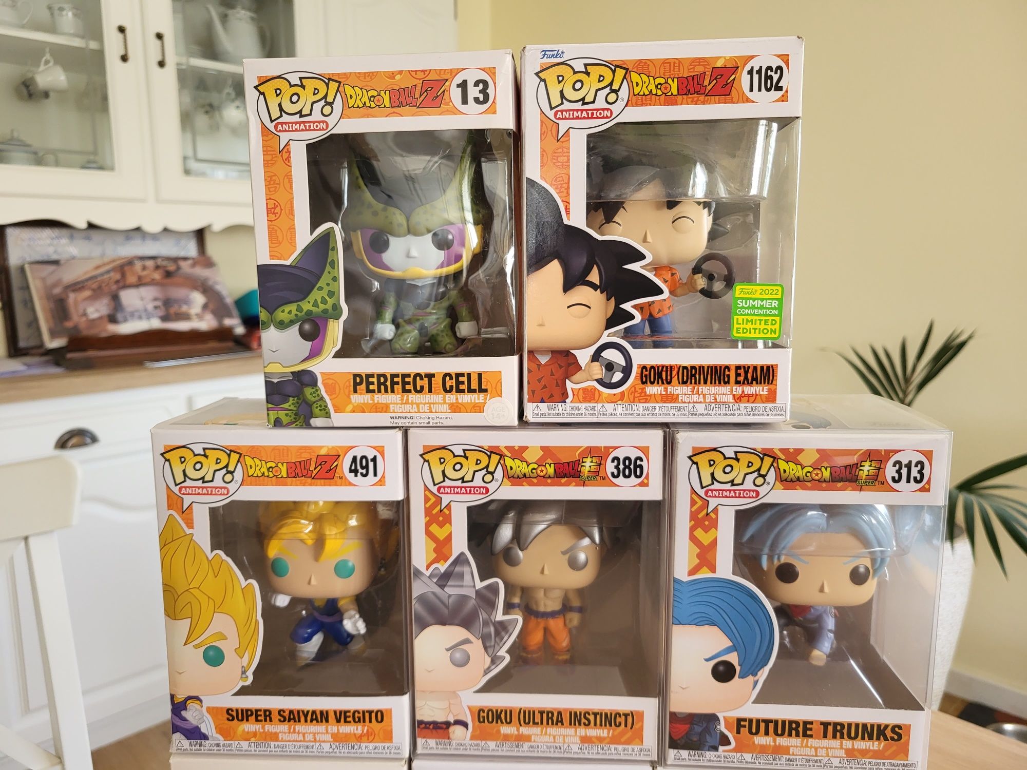 Funko Pop raros Dragol Ball Z e Super