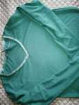 Camisola pré mamã de malha fina cor verde