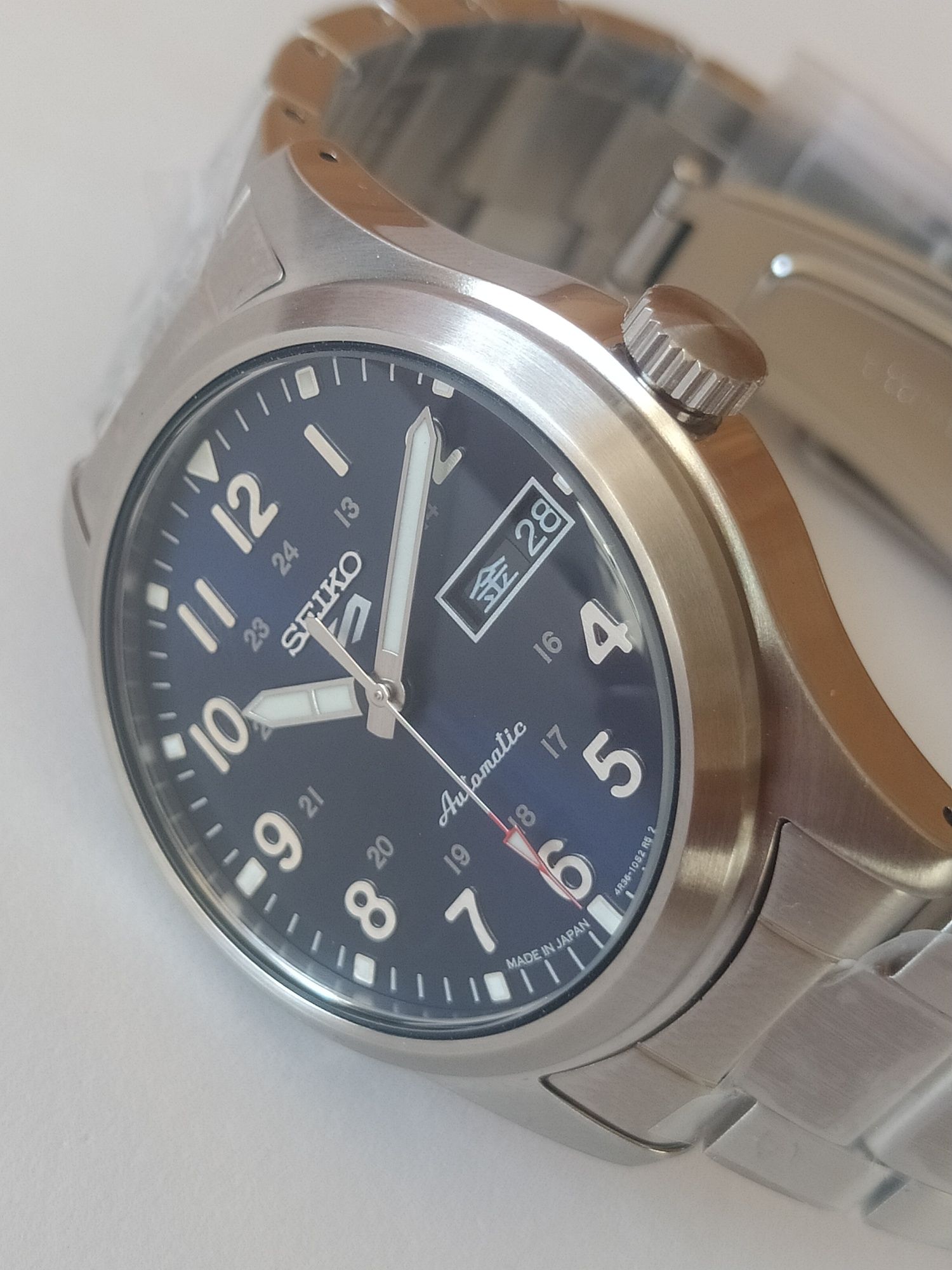 *Novo* Seiko Azul sbsa113 Made Japan JDM (39,5 mm)