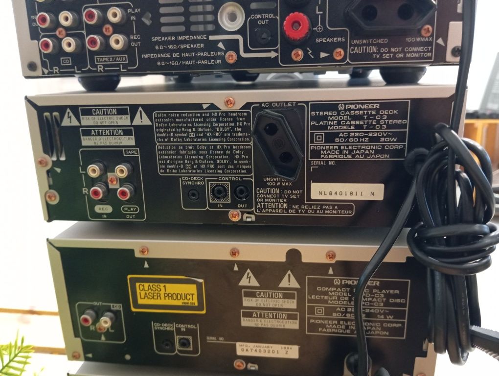 Wieża Pioneer C3 A-C3+ T-C3+ PD-C3+ F-C3+ CUA-009