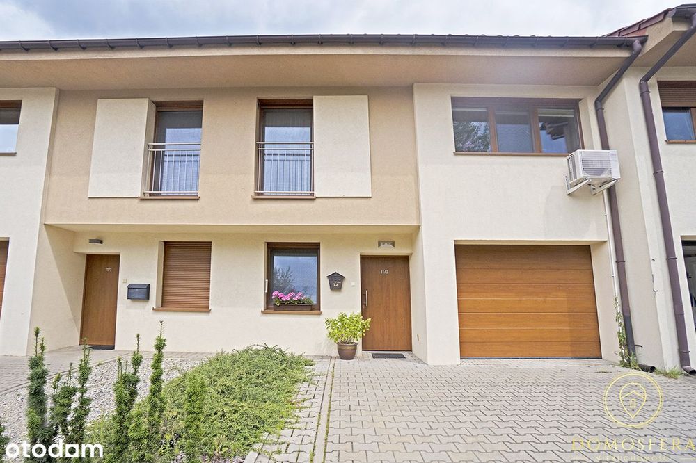 Szeregowiec z garażem w bryle | rekuperacja | VIDEO