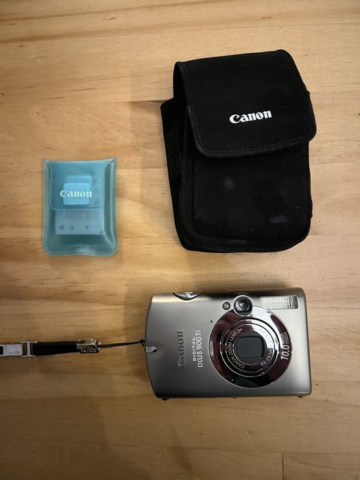 Rezerwacja p. Jerzy -Aparat cyfrowy canon ixus900Ti brak ładowarki