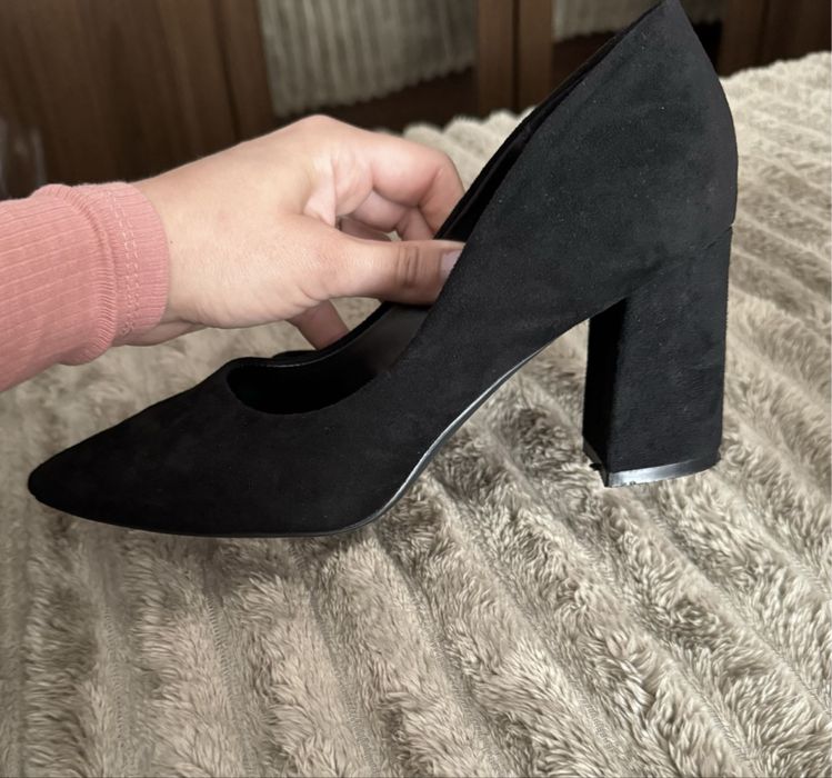 Туфлі замш 38 розмір