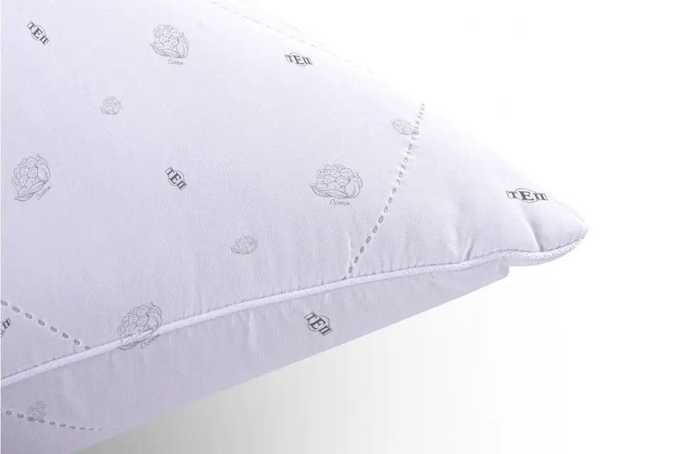 Антиалергенне бавовняна стьобана подушка "Dream Cotton" Microfiber ТЕП
