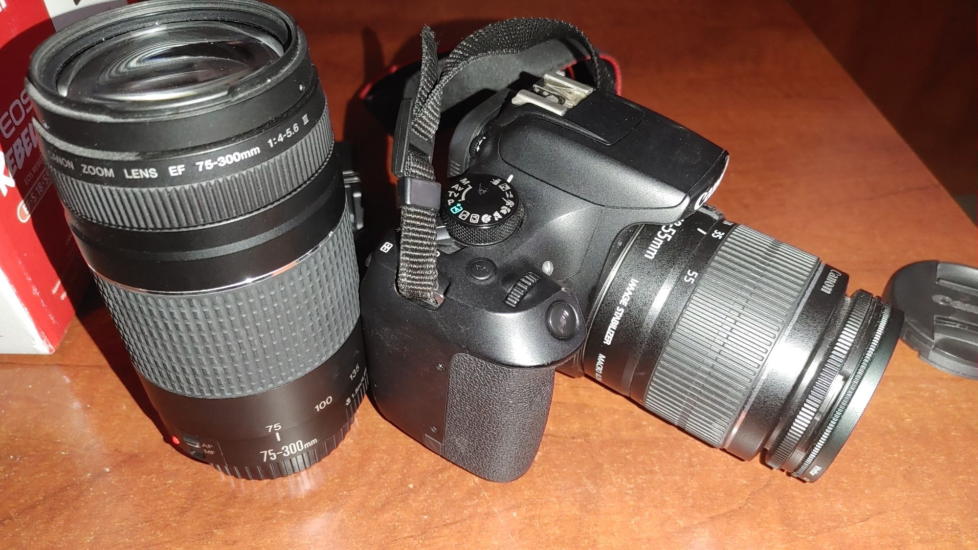 Canon Rebel T6 (1300D) zestaw 2 obiektywy