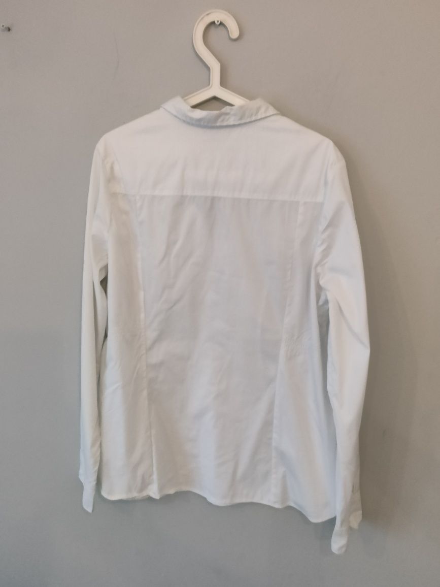 Elegancka biała koszula ciążowa h&m mama l
