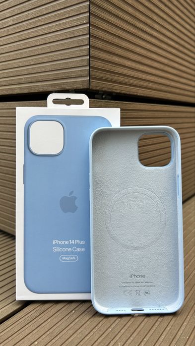 Silikonowe Magsafe Etui do Iphone’a 14 Plus Jasnoniebieski