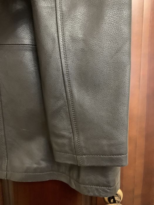 Ідеальна шкіряна курточка полу пальто Marks & Spencer