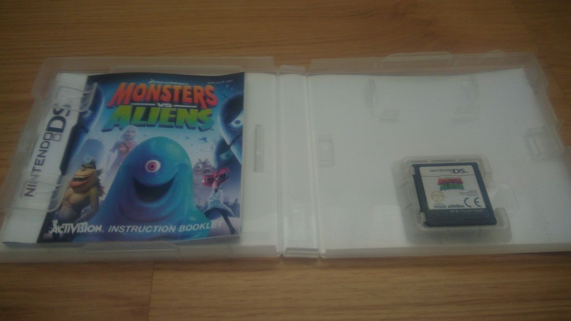 Monsters vs Aliens - jogo Nintendo DS/3DS