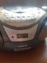 Магнитофон cd проигрыватель bravis