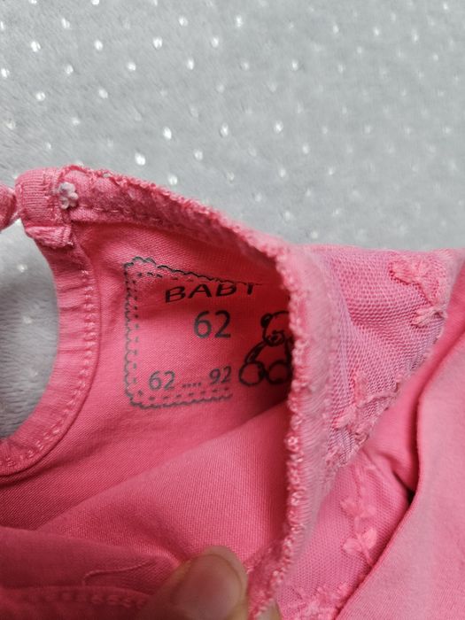 Body z długim rękawem rozmiar 62