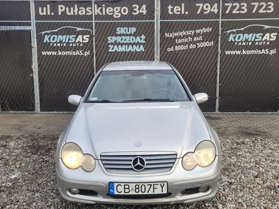 Mercedes Benz C180 Kompressor GAZ • Klima LPG 2032r Długie opłaty *
