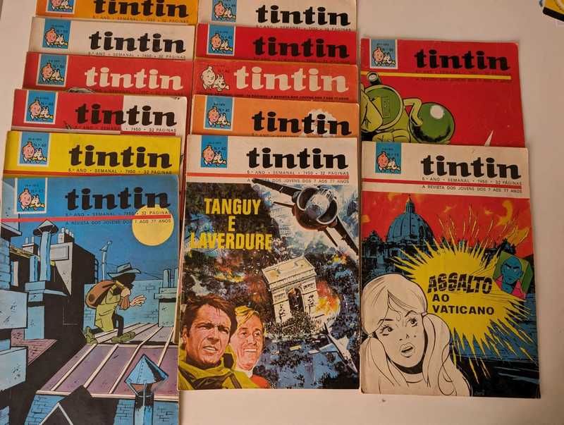 Revistas Tintin Anos 70 - Banda Desenhada