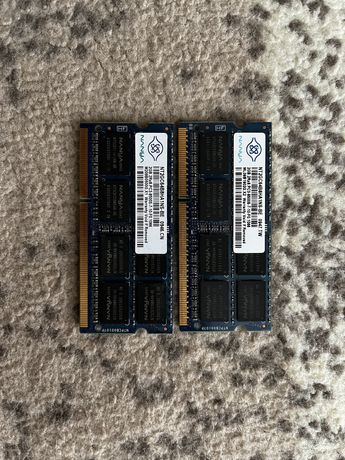 Pamiec RAM Sodimm DDR3 2x2 GB 1066 MHz
