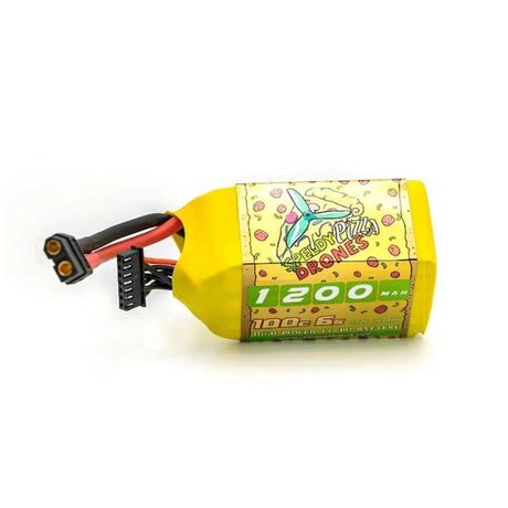 2x CNHL PIZZA 6S 1200mAh LiPo XT60 Nowy Akumulator Freestyle FPV tattu