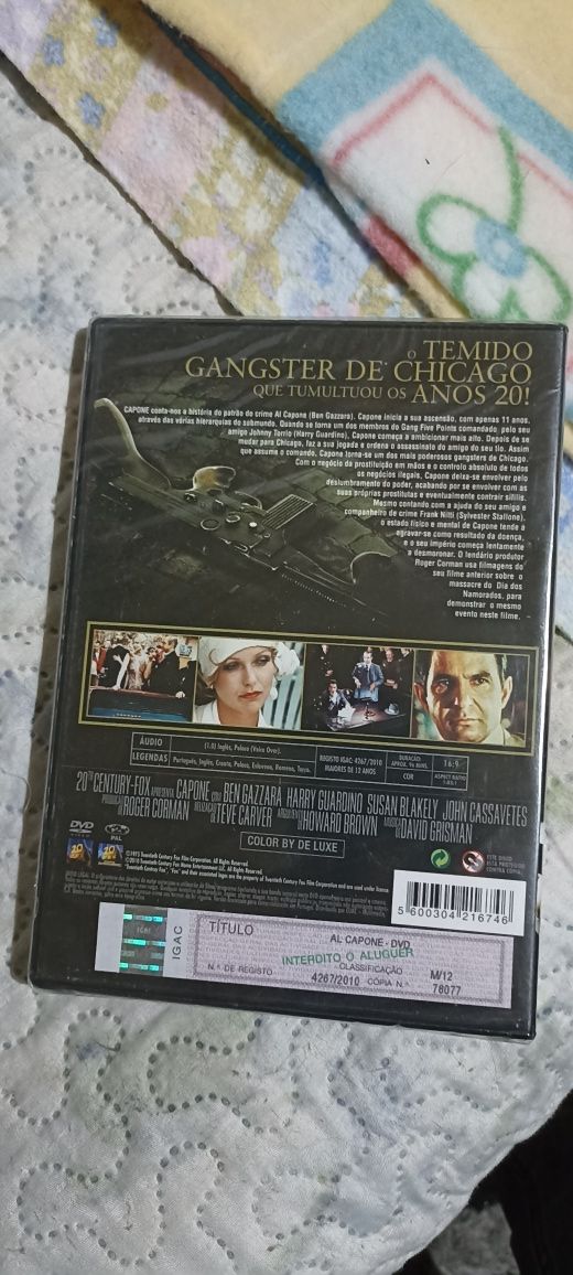 DVD original filme "Al Capone"