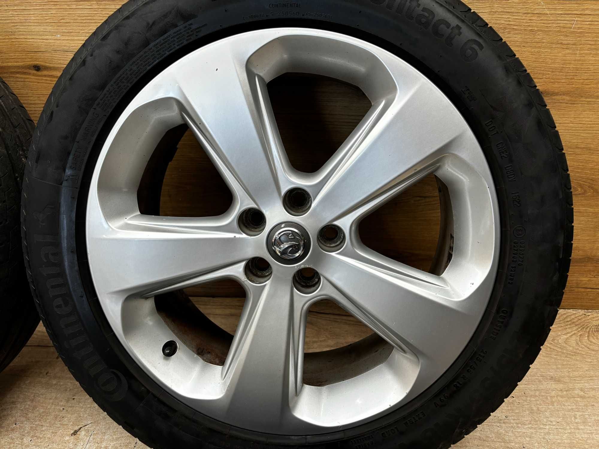 Koła komplet kół felgi Opel Mokka / Zafira C 215/55/R18